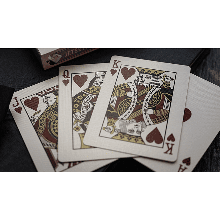 Lounge Edition in Jetway (Silver) with Limited Back by Jetsetter Playing Cards