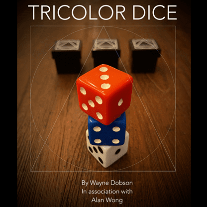 TRICOLOR DICE by Wayne Dobson and Alan Wong - Trick