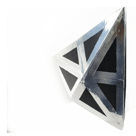 Triangle Change Silk Color by 7 MAGIC - Trick