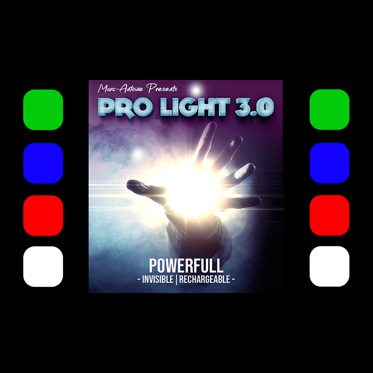 Pro Light 3.0 Red Pair (Gimmicks and Online Instructions) by Marc Antoine - Trick