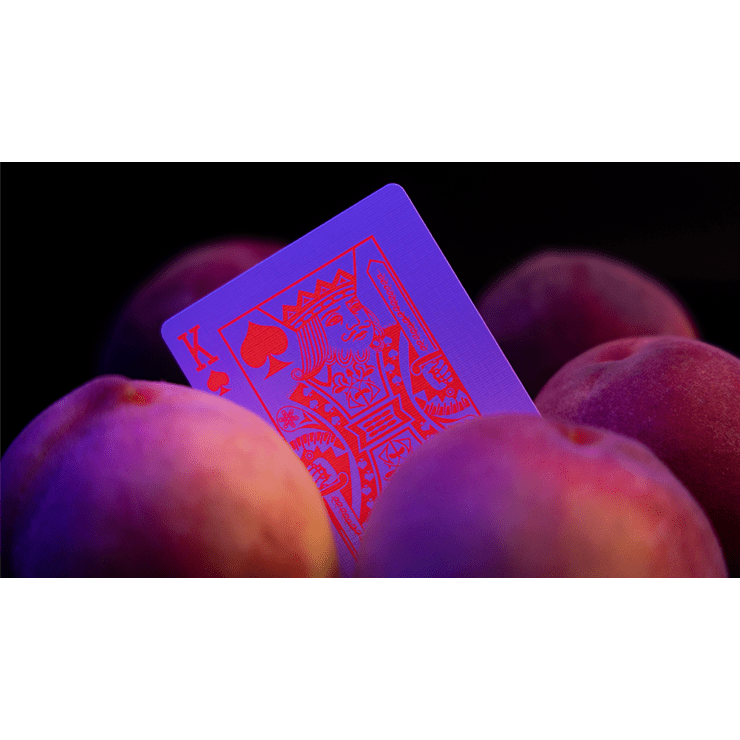 Fluorescent (Peach Edition) Playing Cards