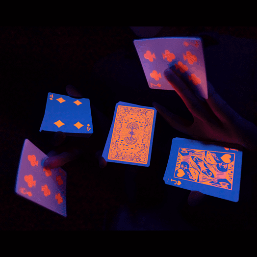 Fluorescent (Pumpkin Edition) Playing Cards