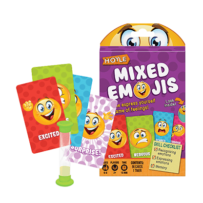 Hoyle Mixed Emojis Playing Cards by US Playing Card