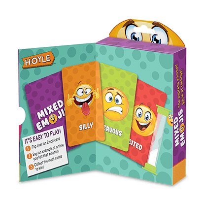 Hoyle Mixed Emojis Playing Cards by US Playing Card