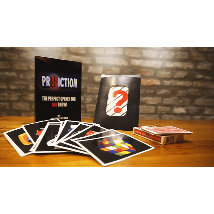 PR3DICTION RED (Gimmicks and Online Instructions) by Ezequiel Ferra - Trick