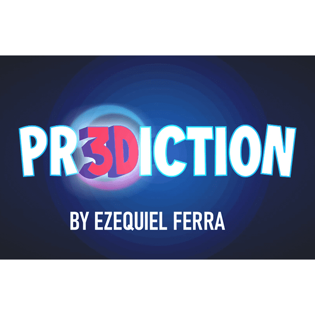 PR3DICTION RED (Gimmicks and Online Instructions) by Ezequiel Ferra - Trick