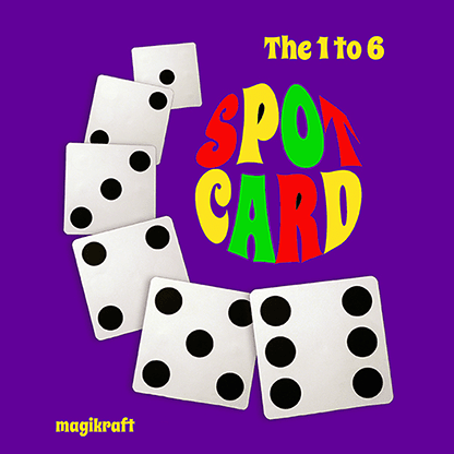 1 TO 6 SPOT CARD by Martin Lewis - Trick