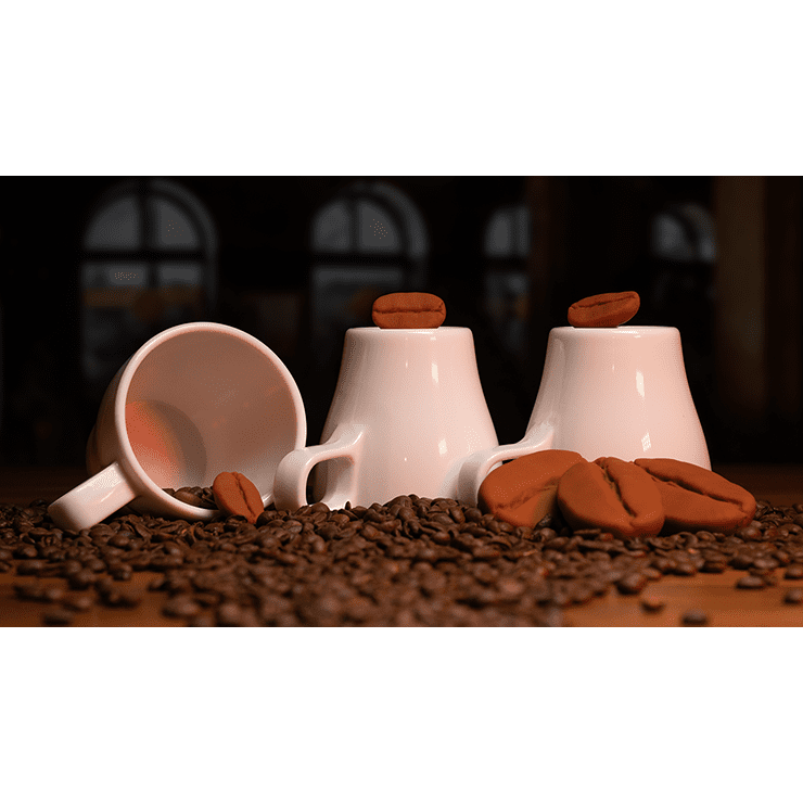 VULPINE Creations - Amazing Coffee Cups and Beans (Gimmicks and Online Instructions) by Adam Wilber - Trick