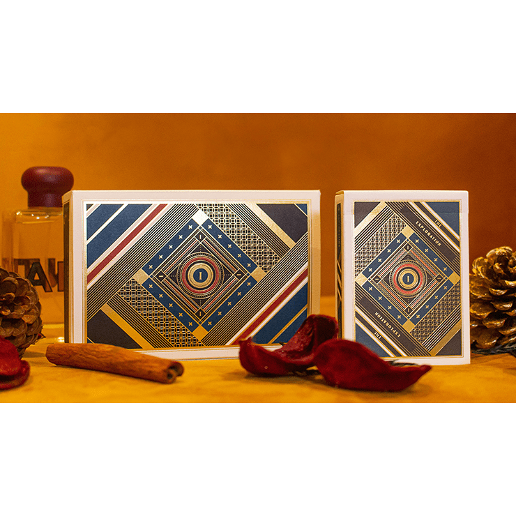The Exploration (Half-Brick) Playing Cards by Deckidea