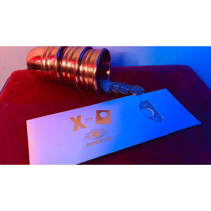 X BLACK HOLE BLUE (Gimmicks and Online Instructions) by Kingsley Xu - Trick