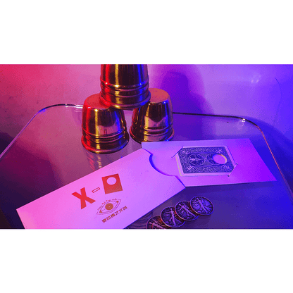 X BLACK HOLE BLUE (Gimmicks and Online Instructions) by Kingsley Xu - Trick