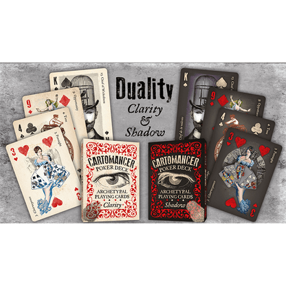 Cartomancer Clarity Classic (with Booklet) Playing Cards