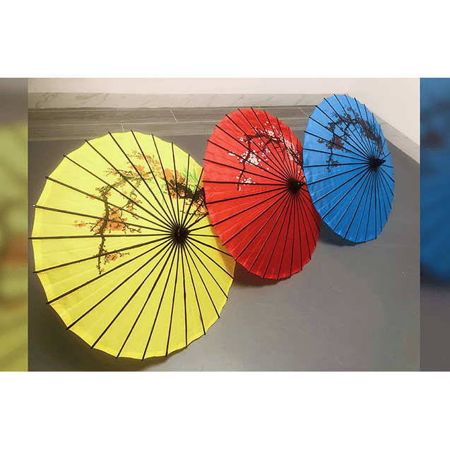 Dragon Parasol BLUE by LY & MS Magic - Trick