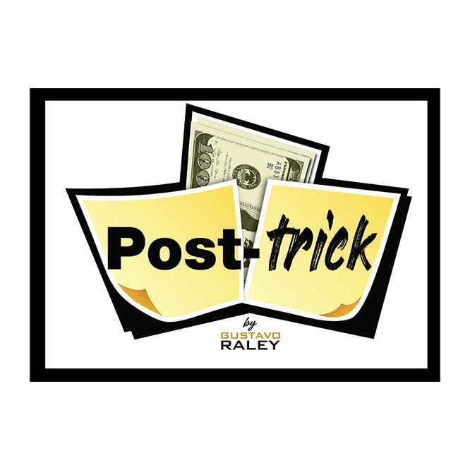 POST TRICK U.S. (Gimmicks and Online Instructions) by Gustavo Raley - Trick