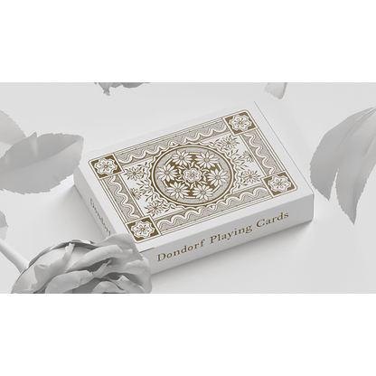Dondorf White Gold Edition Playing Cards