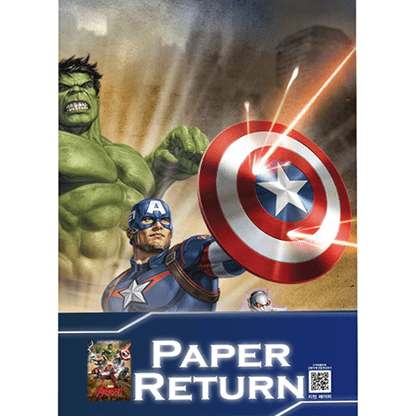 Paper Restore (AVENGERS) by JL Magic - Trick