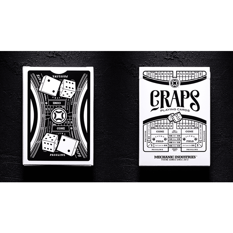 Craps Playing Cards (Online Instructions) by Mechanic Industries - Trick