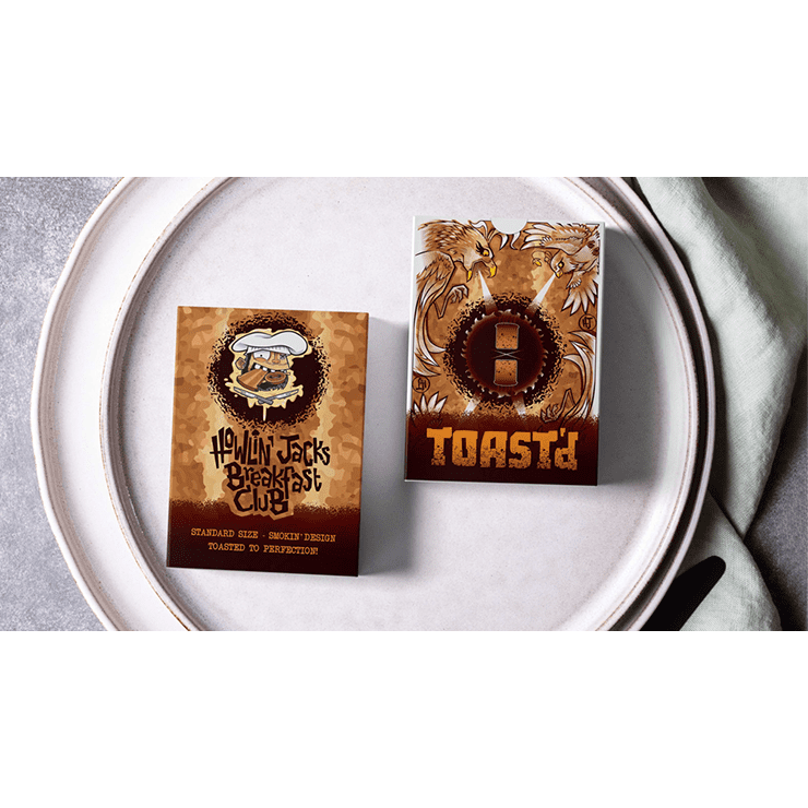 Toast'd Playing Cards by Howlin' Jack's