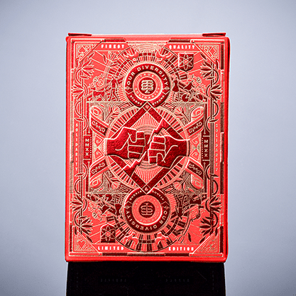 Solidarity (Loving Red) Playing Cards By Riffle Shuffle