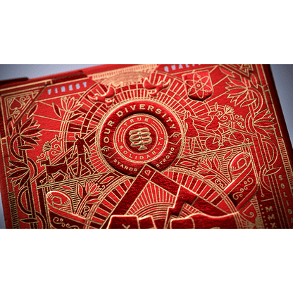 Solidarity (Loving Red) Playing Cards By Riffle Shuffle