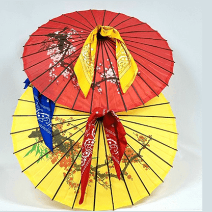Umbrella From Bandana Set (random color for umbrella) by JL Magic - Trick
