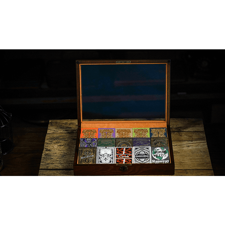 15 Deck Wooden Storage Box by TCC