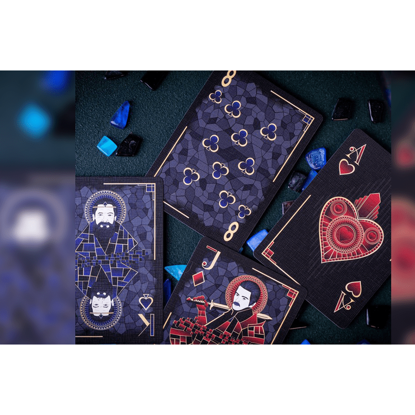 Mosaic BLUE DIAMOND Playing Cards