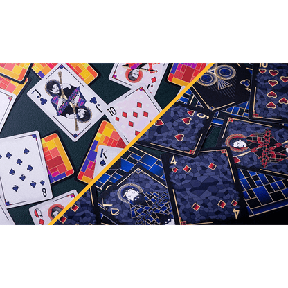 Mosaic BLUE DIAMOND Playing Cards