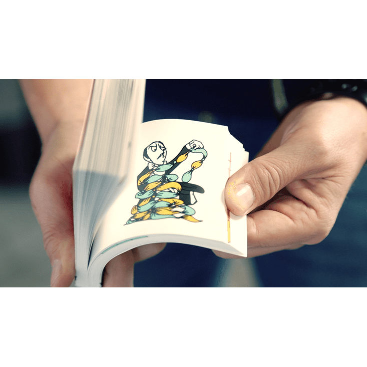 FLIP BOOK MAGICIAN (Gimmick and Online Instructions) by JOTA - Trick