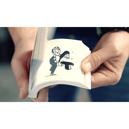 FLIP BOOK MAGICIAN (Gimmick and Online Instructions) by JOTA - Trick