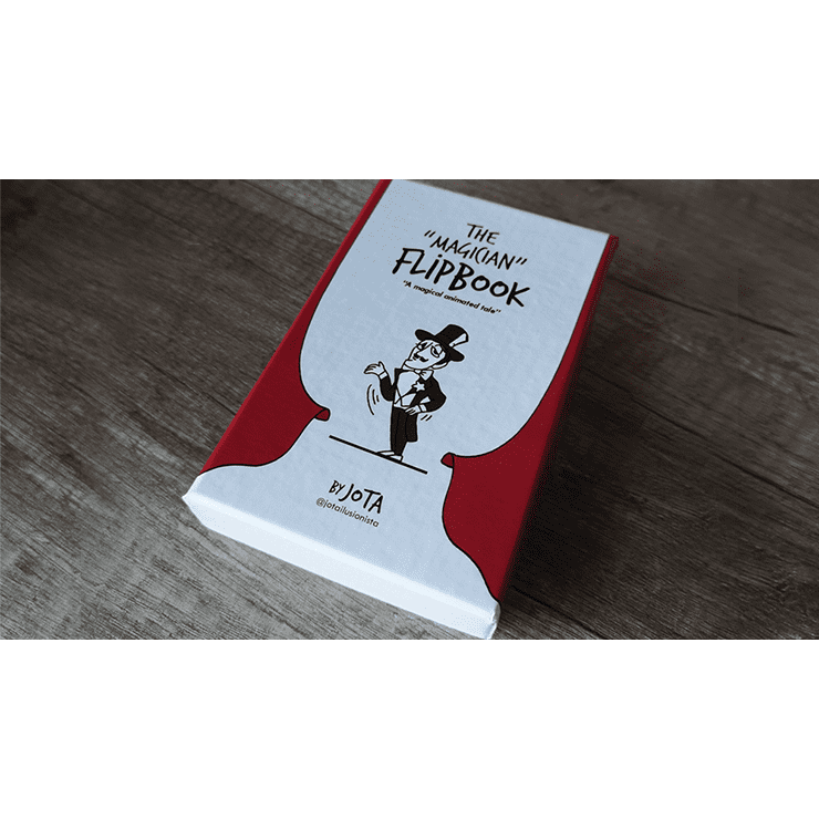 FLIP BOOK MAGICIAN (Gimmick and Online Instructions) by JOTA - Trick