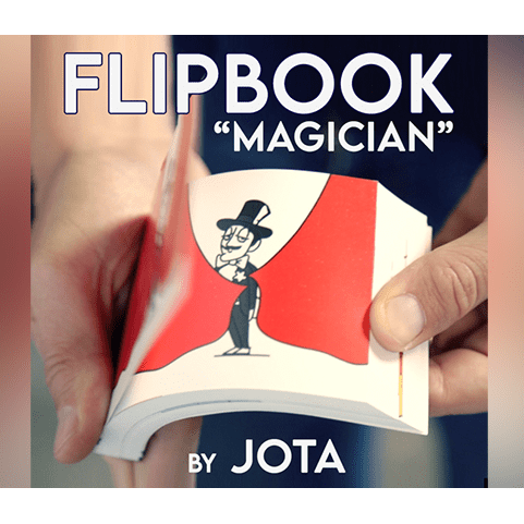 FLIP BOOK MAGICIAN (Gimmick and Online Instructions) by JOTA - Trick