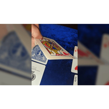 Magnetic Cards (2 pack/Blue Jokers) by Chazpro Magic - Trick