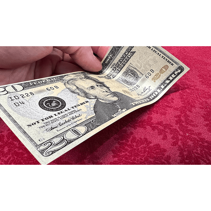 Impossible Tear Bank Notes USD by MagicWorld - Trick