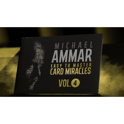 Easy to Master Card Miracles (Gimmicks and Online Instruction) Volume 4 by Michael Ammar - Trick