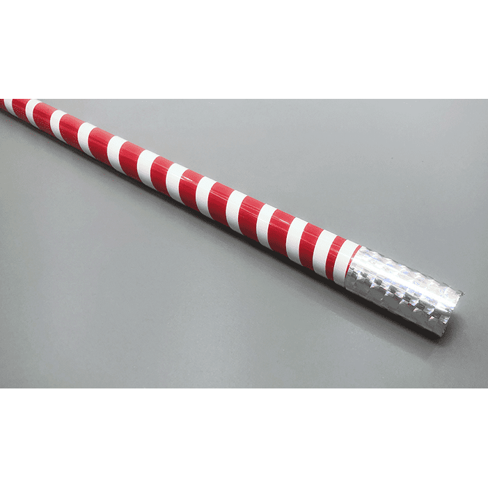 The Ultra Cane (Appearing / Metal) Red/ White Stripe by Bond Lee - Trick