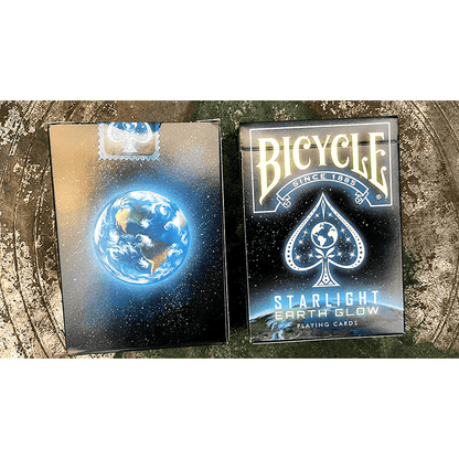 Bicycle Starlight Earth Glow Playing Cards by Collectable Playing Cards