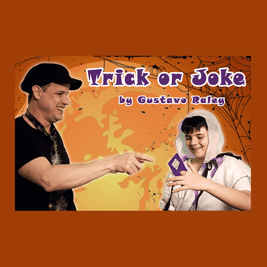 TRICK OR JOKE (Gimmicks and Online Instructions) by Gustavo Raley - Trick