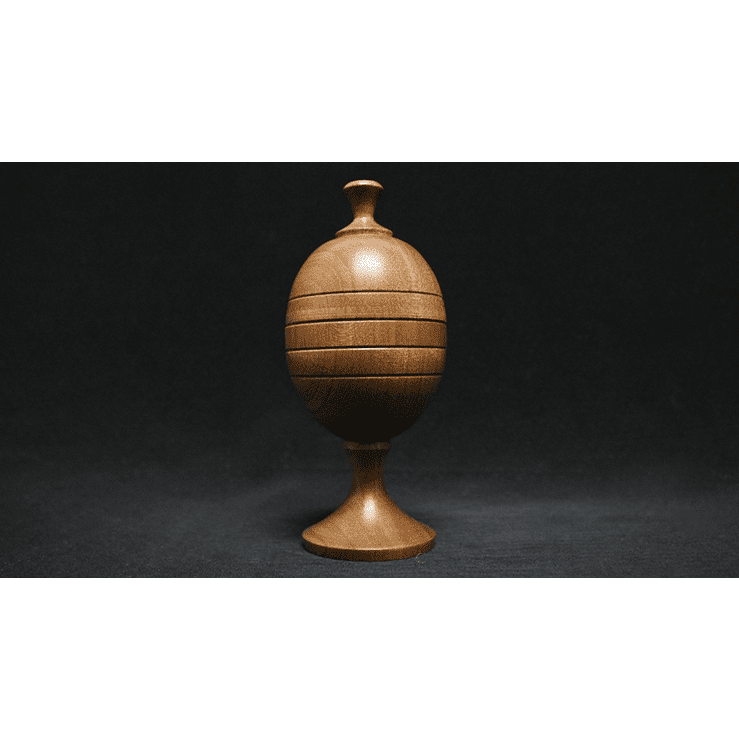 Deluxe Wooden Ball Vase (Merlins Premier Range) by Merlins Magic - Trick