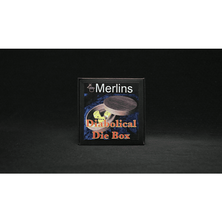 Deluxe Diabolical Die Box (Merlins Premier Range) by Merlins Magic - Trick