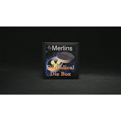 Deluxe Diabolical Die Box (Merlins Premier Range) by Merlins Magic - Trick
