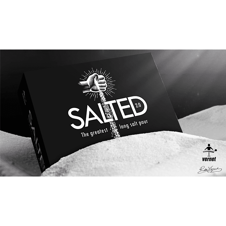 Salted 2.0 (Gimmicks and Online Instructions) by Ruben Vilagrand and Vernet - Trick