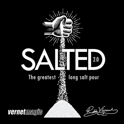 Salted 2.0 (Gimmicks and Online Instructions) by Ruben Vilagrand and Vernet - Trick