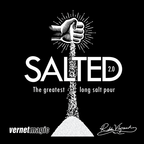 Salted 2.0 (Gimmicks and Online Instructions) by Ruben Vilagrand and Vernet - Trick