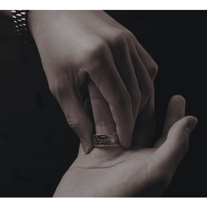 Morgan Coin Ring (Medium) by Alchemist Metal Company- Trick