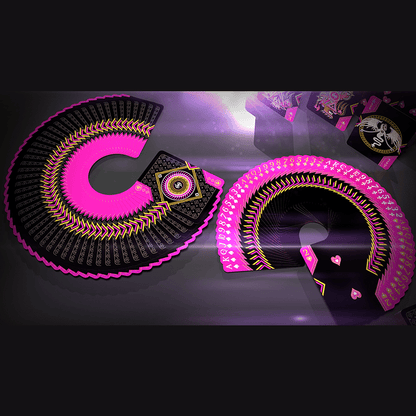 Pink Lordz Playing Cards (Foil) by De'vo vom Schattenreich and Handlordz