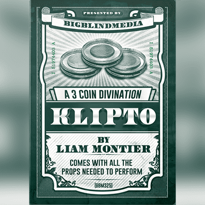 Klipto - A 3 Coin Divination (Gimmicks and Online Instructions) by Liam Montier