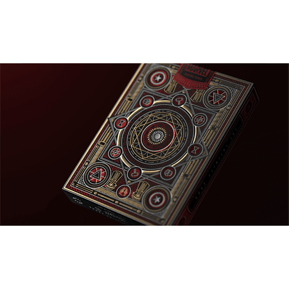 Avengers: Red Edition Playing Cards by theory11