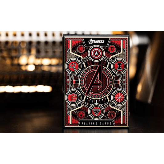 Avengers: Red Edition Playing Cards by theory11