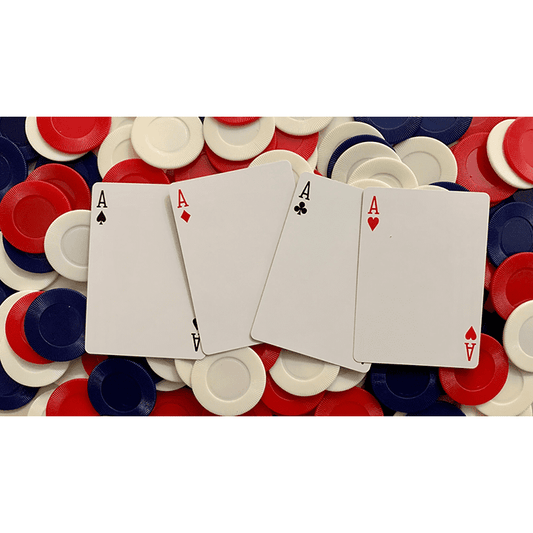 Gilded Red Bicycle Index Only Playing Cards